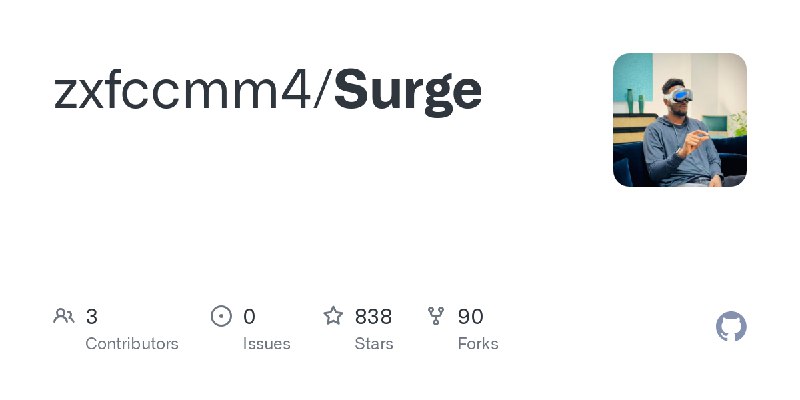 GitHub - zxfccmm4/Surge