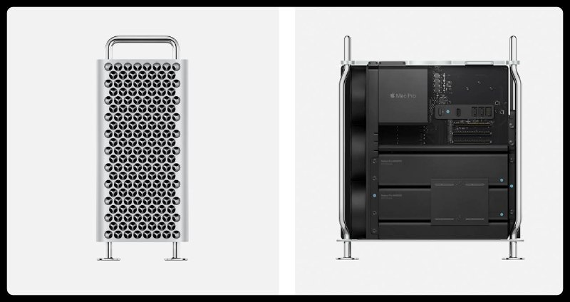 Apple 即将发布一款搭载 Apple Slicon 的 Mac Pro 产品，这款机型与现有的 2019 款 Mac Pro 外观设计相仿，但不支持用户自行升级内存